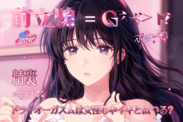 【前立腺】＝Gスポット？【精嚢】＝ポルチオ？ドライオーガズムは女性の中イキと似ている？！