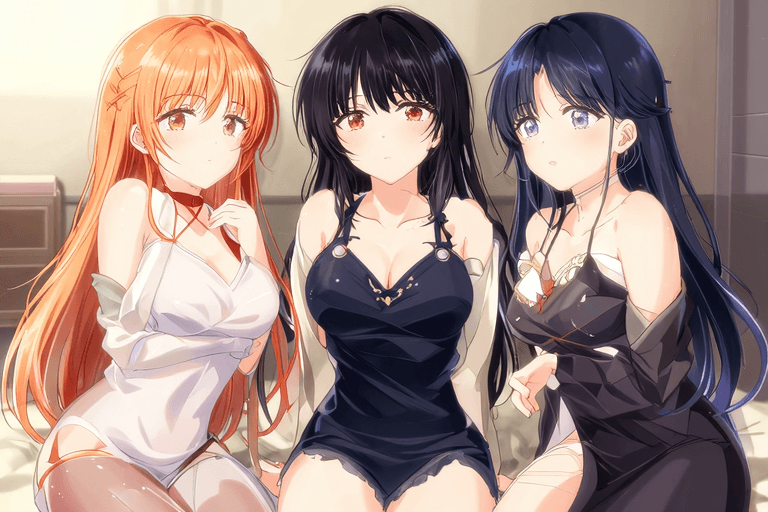 3Pで芽生えた性癖！彼が他の女とセックスすると嫉妬心で興奮しちゃう！