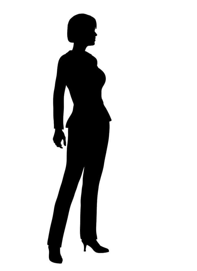 パンツスーツの尻が好き!隠したつもりが余計にエロい~妄想フェチ劇場~