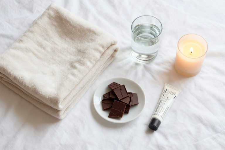 アフターケアに使う道具一式のイメージ