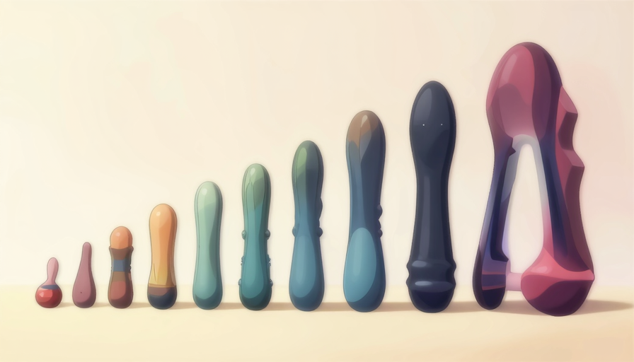 アナルプラグのサイズ段階と安全な挿入深度の目安