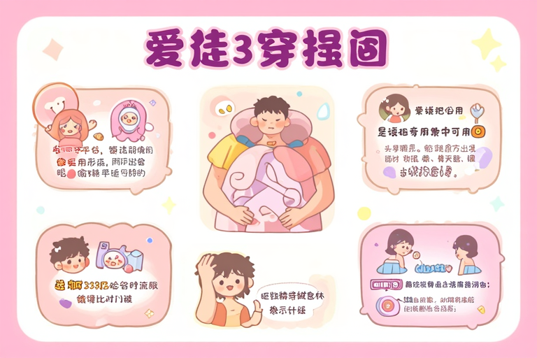 コンドームサイズガイドのイラスト