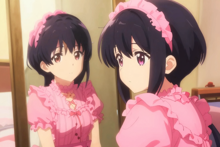 女装とアナニーの心理学イラスト