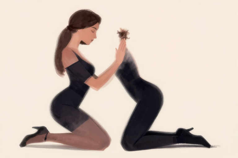 Femdomのアフターケアと信頼関係のイメージ