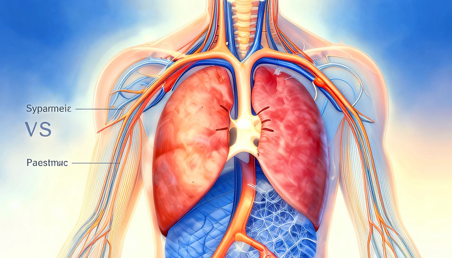 自律神経の切り替えと呼吸の関係——副交感神経優位状態の作り方
