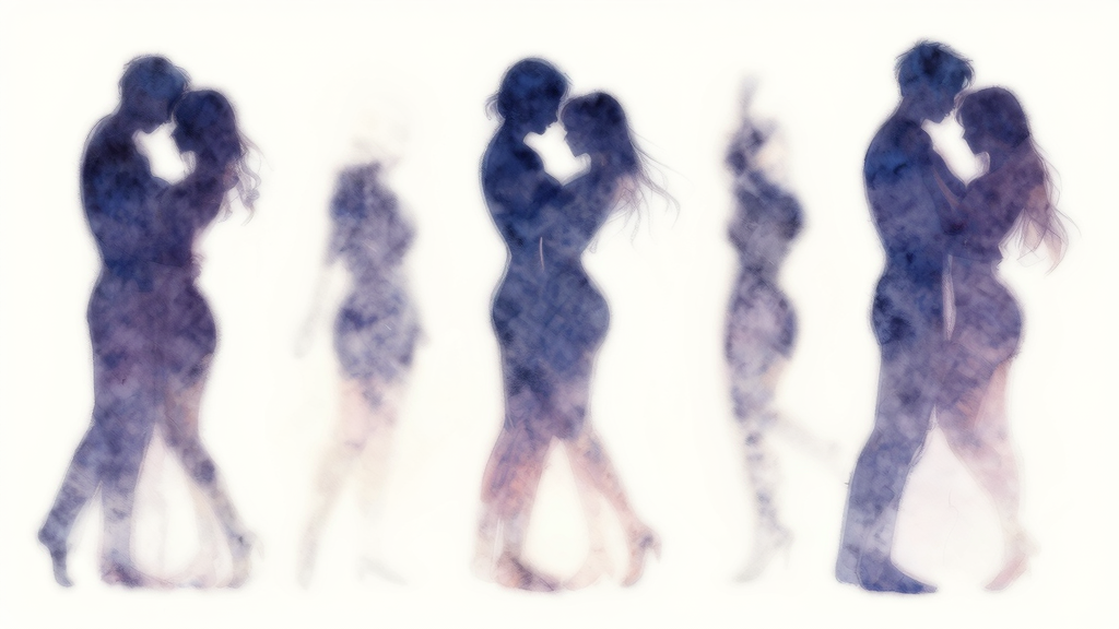 体位別の素股実践イメージ