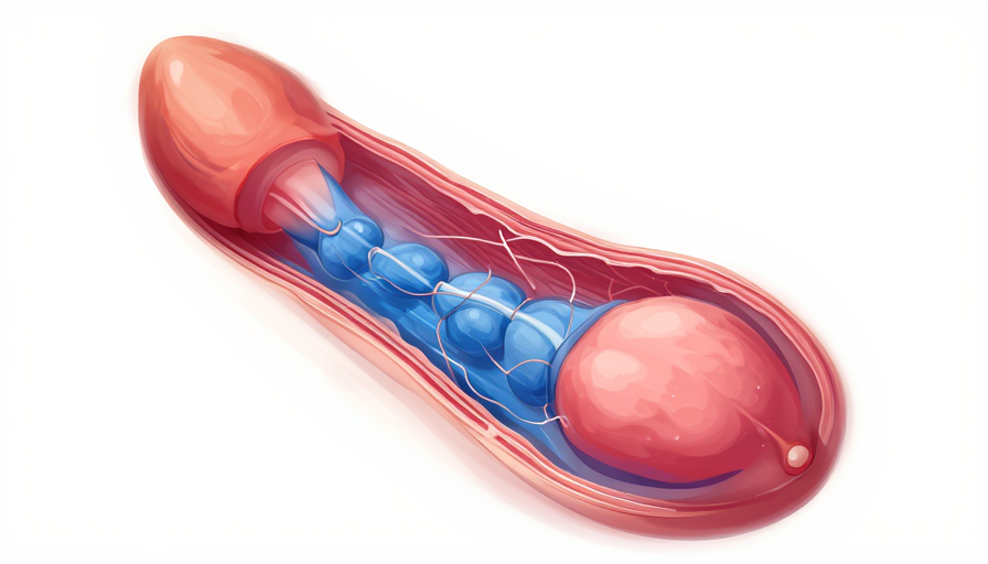 亀頭の感覚受容器マップ——メルケル触板・マイスナー小体の分布