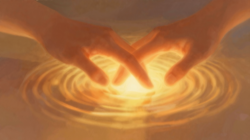 会陰部オナニーの実践イメージ