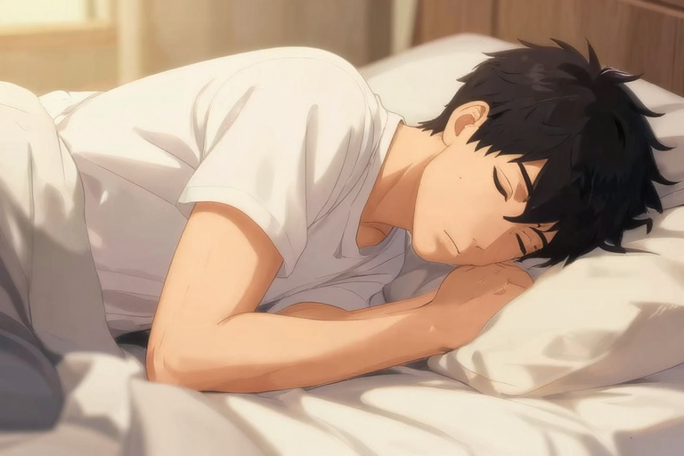 横向きの体位でリラックスしてプレイ