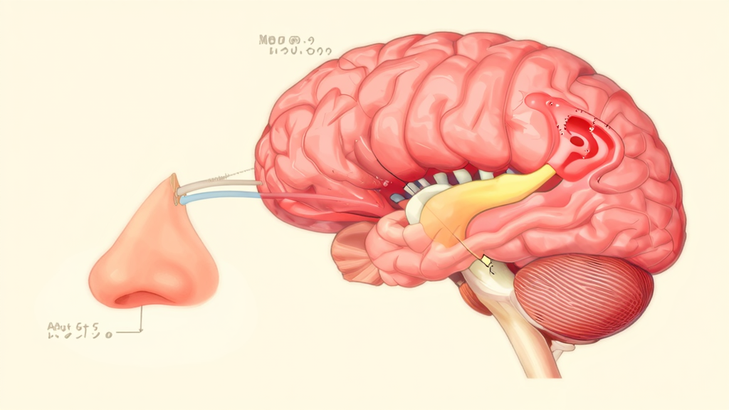 嗅覚と扁桃体の直接回路