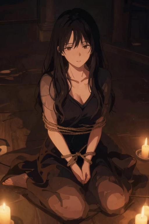 拘束された状態の静けさ——縛られることで意識が体に集まる