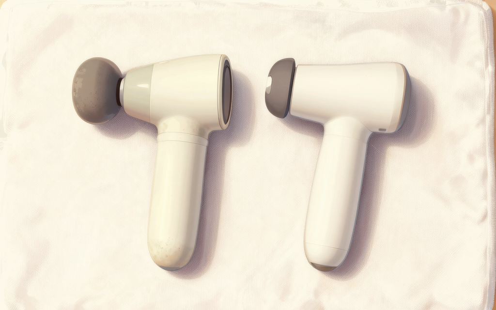 左は使い込んだもの、右は新品。弱っているのは体ではなく機械かもしれない